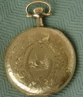 Howard Hunting case pocketwatch circa 1910